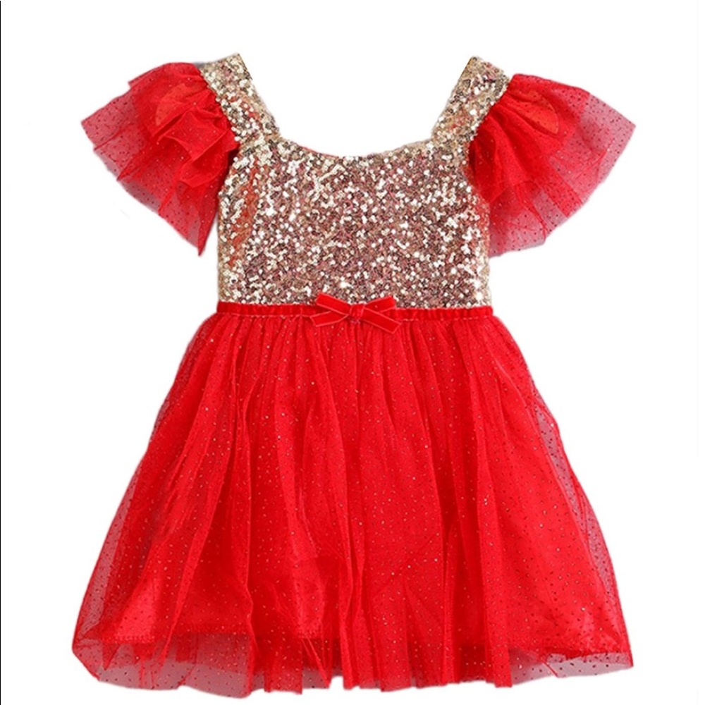 Toddler Sequin Party Dress ♥️